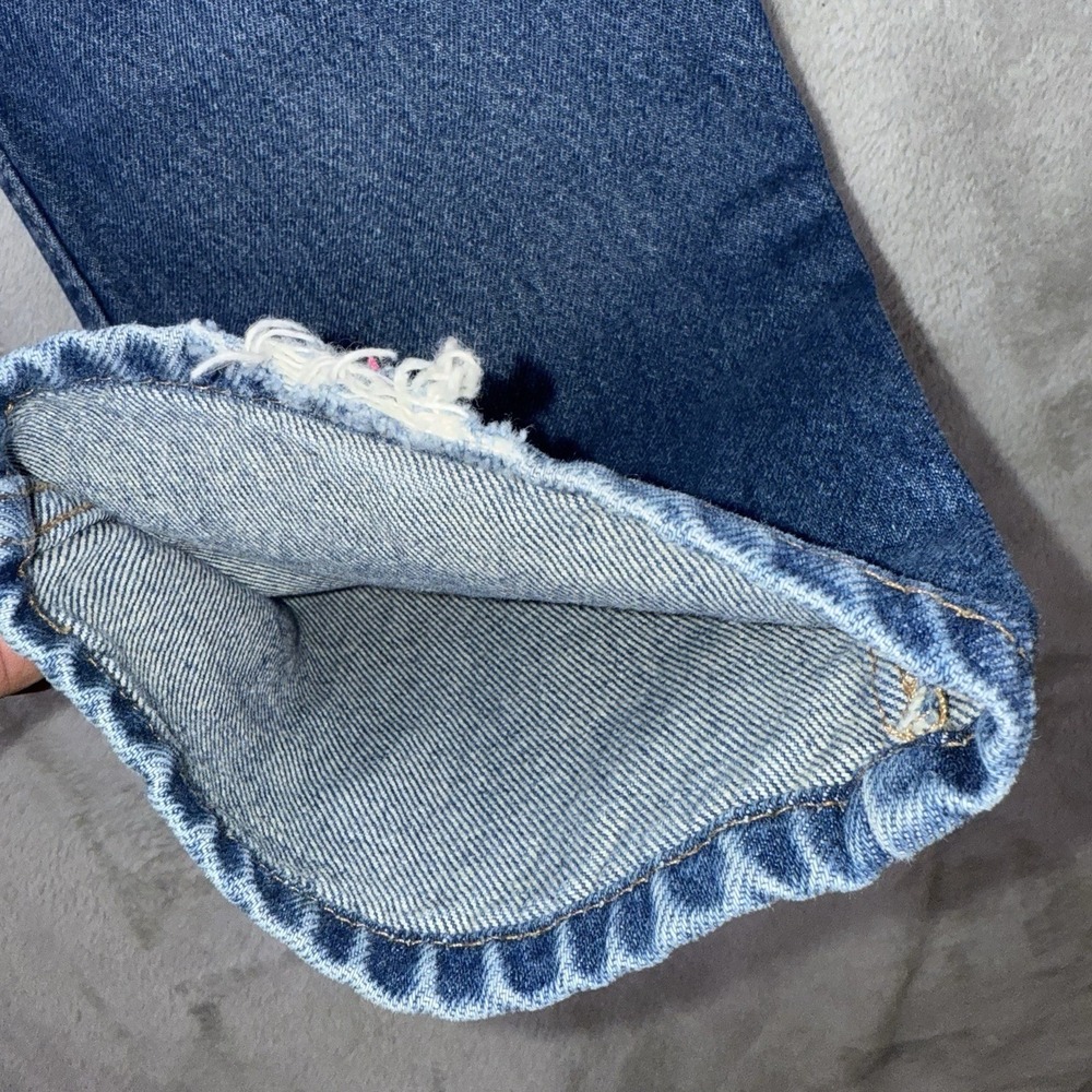 LL Bean Jeans Mens 32x31 Blue Classic Fit Denim Straight Leg 100% Cotton Pants - Picture 12 of 13